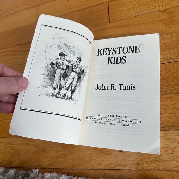 Keystone Kids by John R. Tunis Paperback Vintage Book 1987 Edition - Picture 5 of 7
